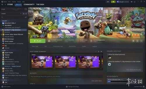 Steam客户端大翻新 外观大更新游戏内嵌页面重新设计