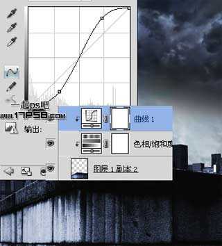 photoshop合成制作出雨夜闪电绿色眼睛金刚狼