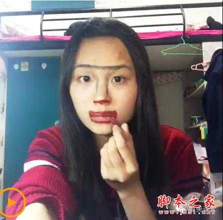 毕生绝学女神经化妆教程爆红