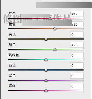 五个步骤 Photoshop后期调出海边婚片蓝色通透效果图