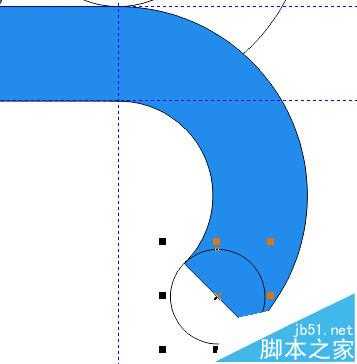 cdr中怎么绘制百度云的图标?