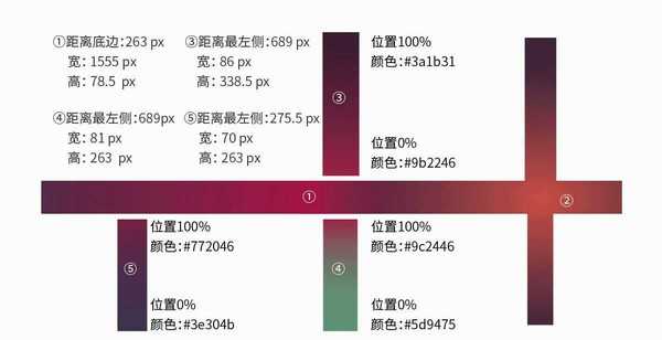 AI巧用渐变绘制炫彩俯瞰透视建筑插画