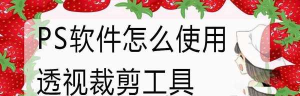 PS透视裁剪工具怎么精确裁剪书籍? PS透视裁剪的用法