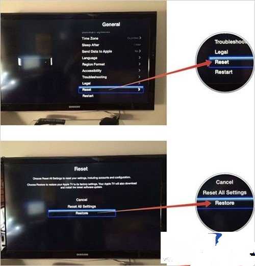 怎样能恢复Apple TV出厂设置
